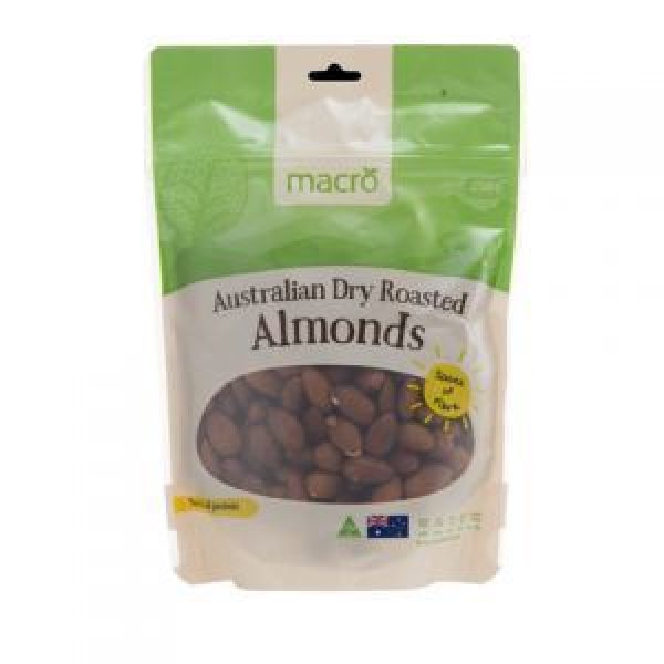 Macro Almonds Dry Roasted