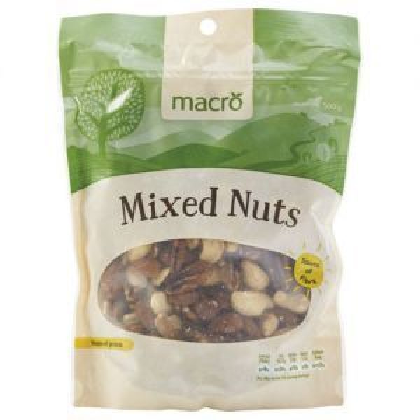 Macro Mixed Nuts Natural Reviews Black Box