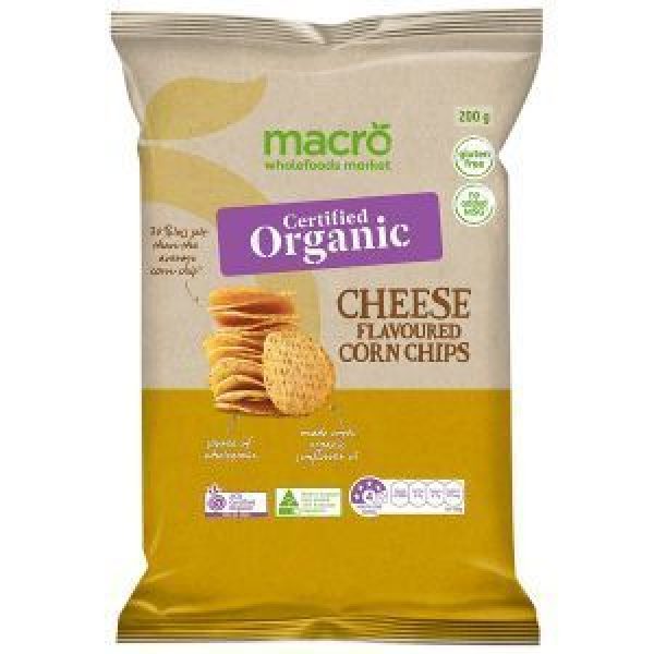 Macro Organic Corn Chips Cheese
