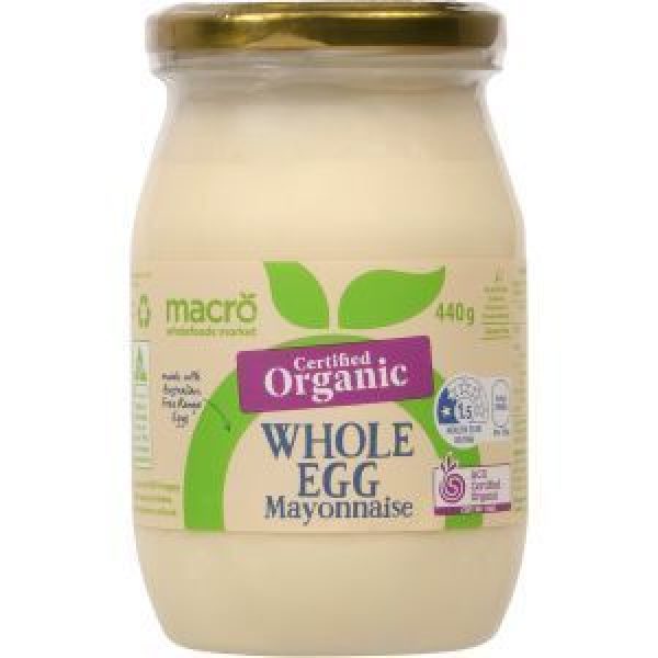 Macro Organic Mayonnaise Whole Egg