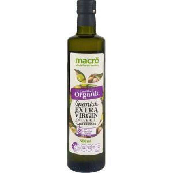 Macro Organic Olive Oil Spanish Extra Virgin