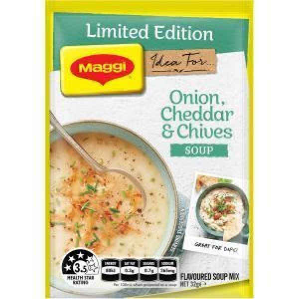 Maggi Packet Soup Onion, Cheddar & Chives