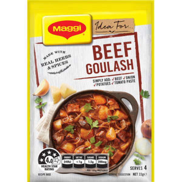 Maggi Recipe Base Beef Goulash
