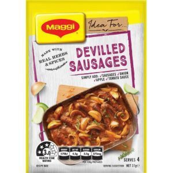 Maggi Recipe Base Devilled Sausages Reviews Black Box