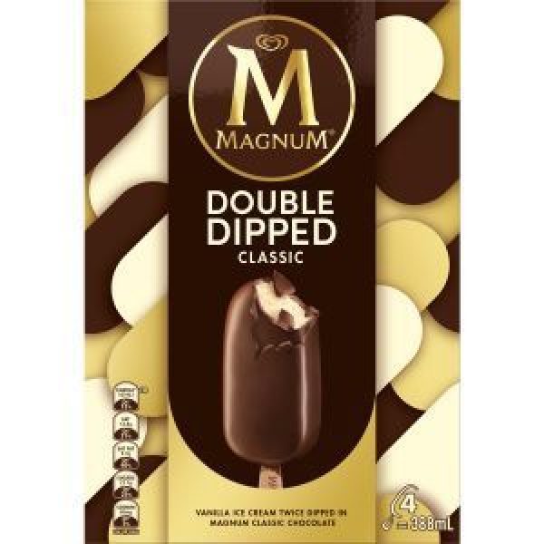 Magnum Ice Cream On Stick Double Dip Classic