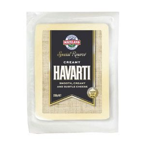 Mainland Special Reserve Semi Soft Cheese Creamy Havarti Block