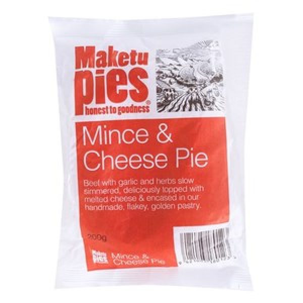 Maketu Chilled Single Pie Mince & Cheese