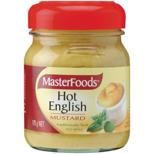 Masterfoods Mustard Hot English Reviews Black Box