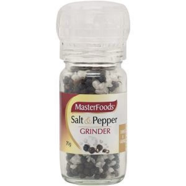 Masterfoods Seasoning Salt & Pepper Grinder Reviews Black Box