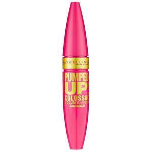 Maybelline Pumped Up Mascara Classic Black Water Proof