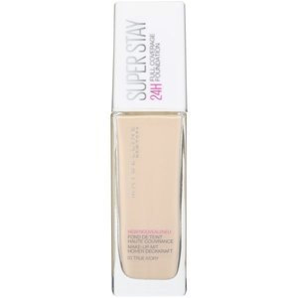 Maybelline Superstay 24hr Foundation Full Coverage- True Ivory