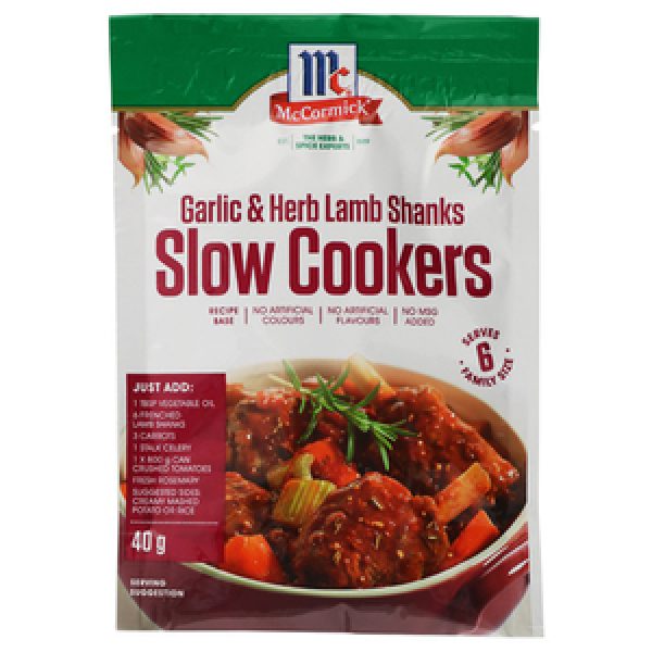 McCormick® Slow Cooker Hearty Beef Stew Seasoning Mix McCormick | lupon ...