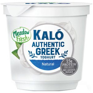 Meadow Fresh Kalo Yoghurt Single Greek Natural
