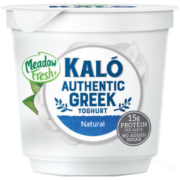 Meadow Fresh Kalo Yoghurt Single Greek Natural