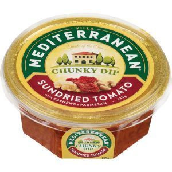 Mediterranean Dip Chunky Sundried Tomato