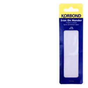 Mend Sew It Iron On Mender White