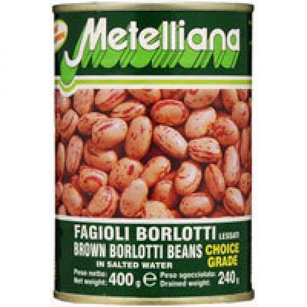 Metelliana Beans Brown Borlotti