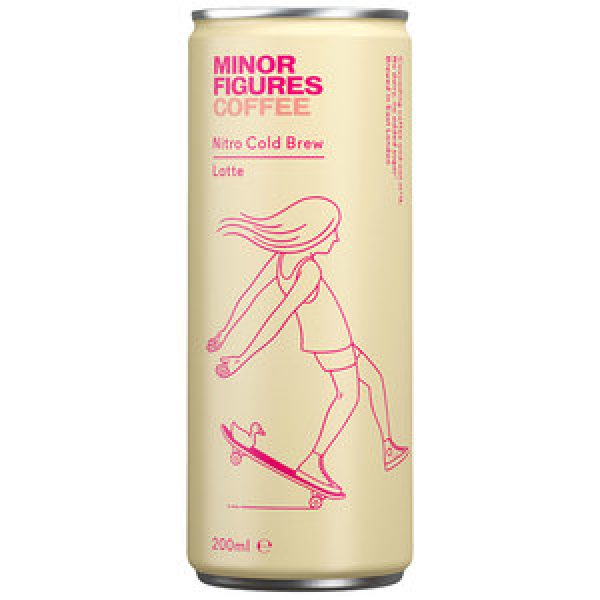 Minor Figures Nitro Cold Coffee Brew Latte