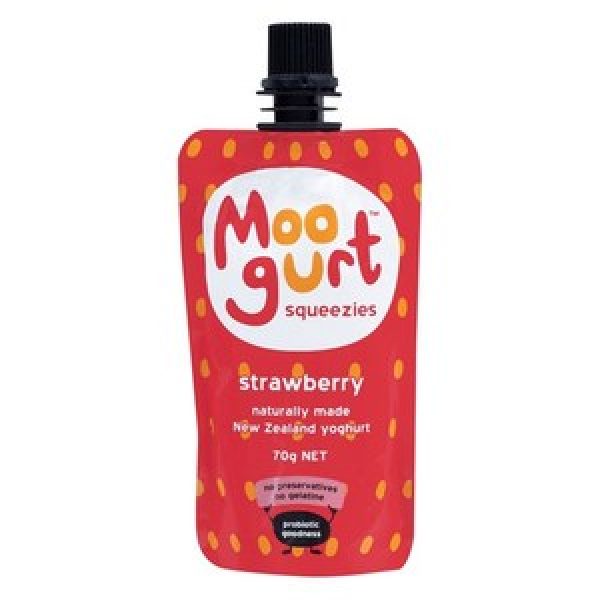 Moogurt Yoghurt Pouch Strawberry