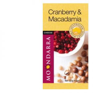 Moondarra Flavoured Cheese Cranberry & Macadamia