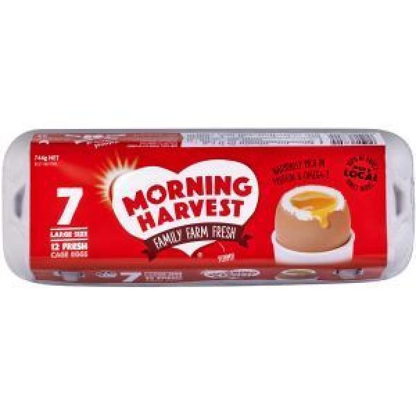 Morning Harvest Eggs Dozen Size 7 Caged