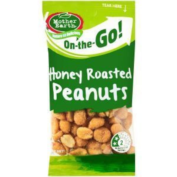 Mother Earth Peanuts Honey Roasted