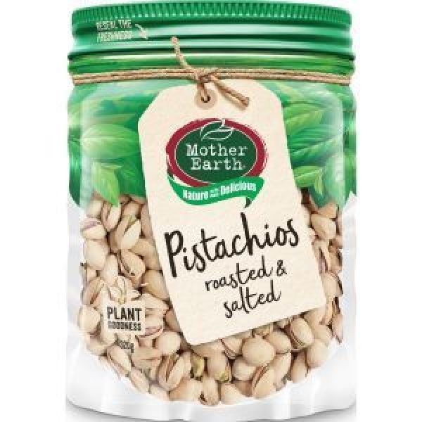 Mother Earth Pistachios Roasted & Salted