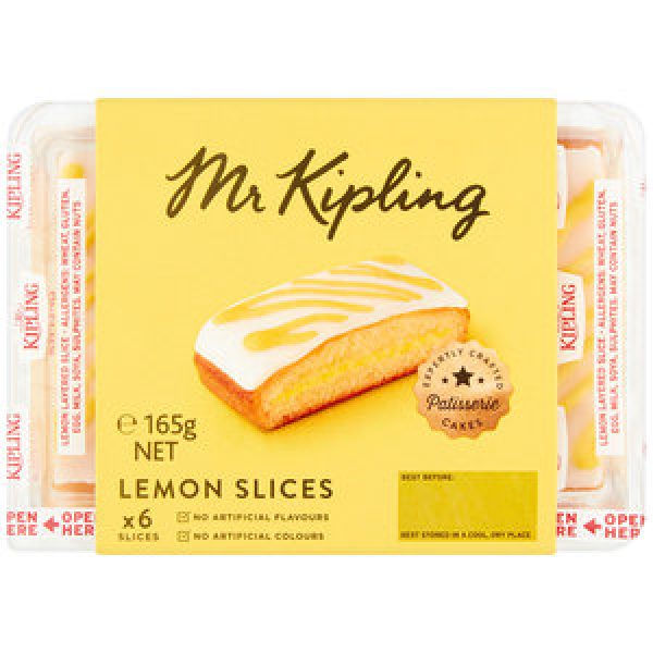 Mr Kipling Slices Lemon