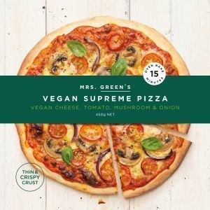 Mrs Greens Vegan Pizza Supreme Thin Crispy