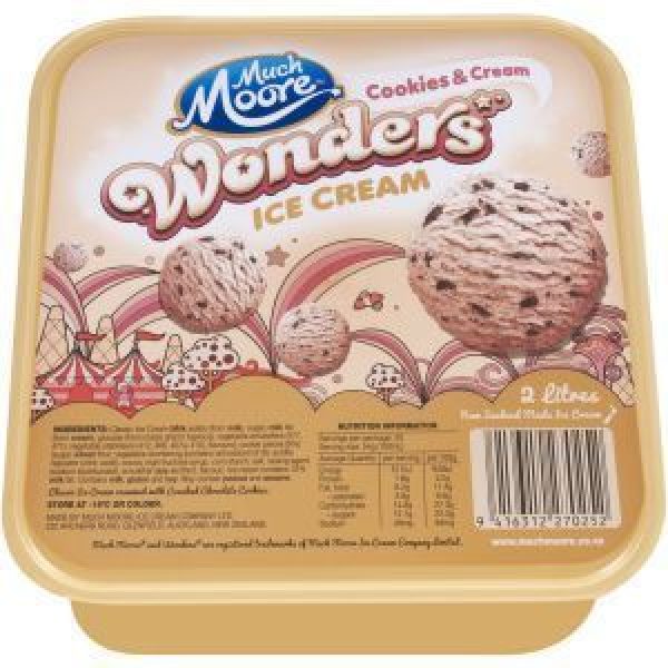 Much Moore Wonders Ice Cream Cookies & Cream Reviews Black Box