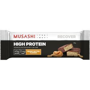 Musashi High Protein Protein Bar Peanut Butter