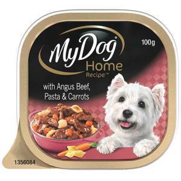 My Dog Home Recipe Wet Dog Food Angus Beef, Pasta & Carrot
