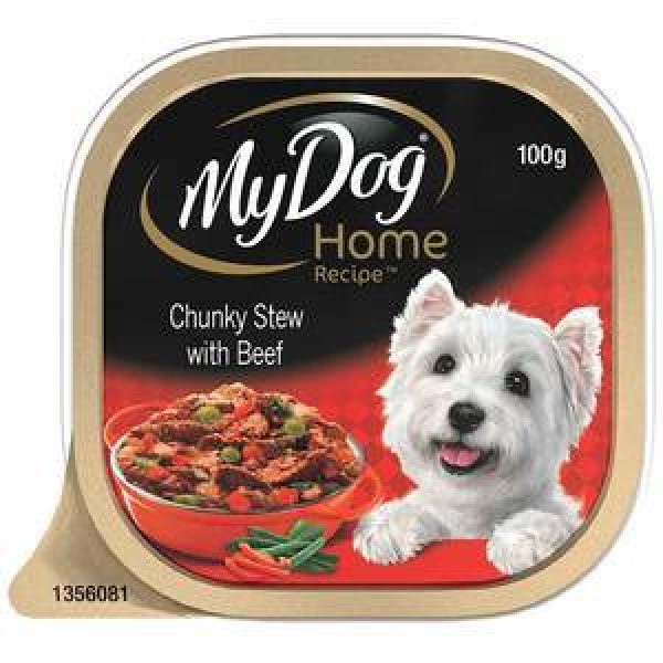 My Dog Home Recipe Wet Dog Food Chunky Stew With Beef