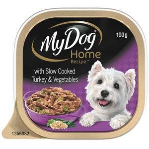 My Dog Home Recipe Wet Dog Food Slow Cooked Turkey & Veges
