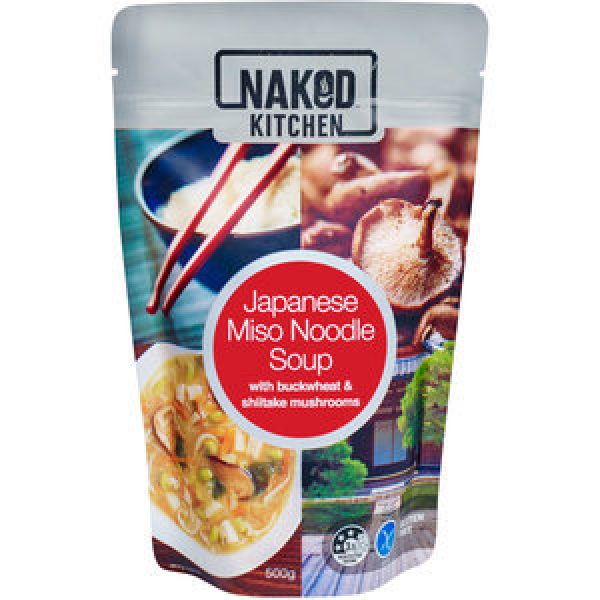 Naked Kitchen Chilled Soup Japanese Miso Noodle Soup