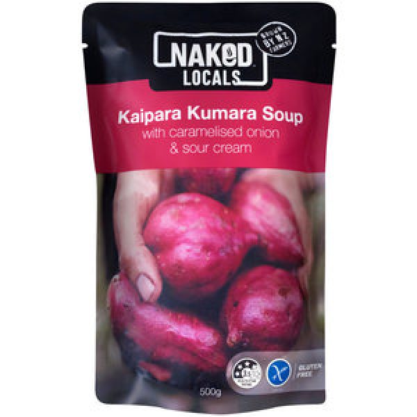 Naked Locals Chilled Soup Kaipara Kumara