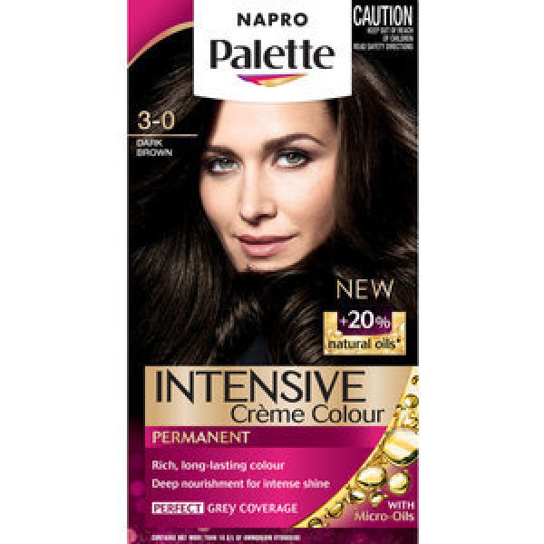 Napro Palette Hair Colour Dark Brown 3.0 140ml