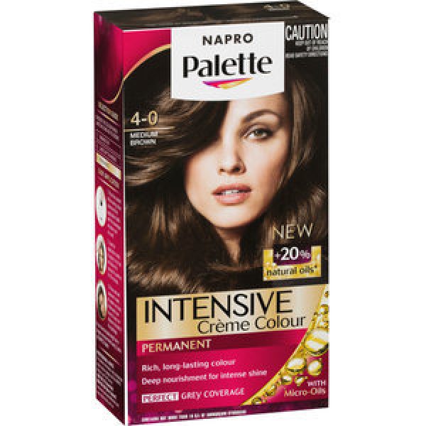 Napro Palette Hair Colour Medium Brown 4/0