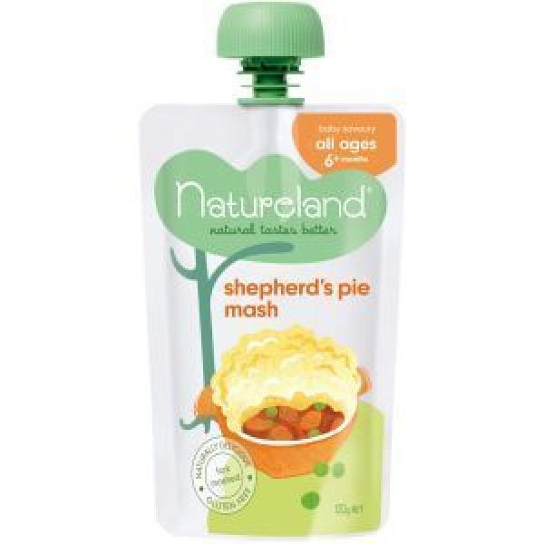 Natureland Baby Food Sherperds Pie & Mash