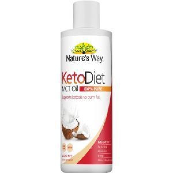 Natures Way Keto Diet Dietary Supplement Mct Oil