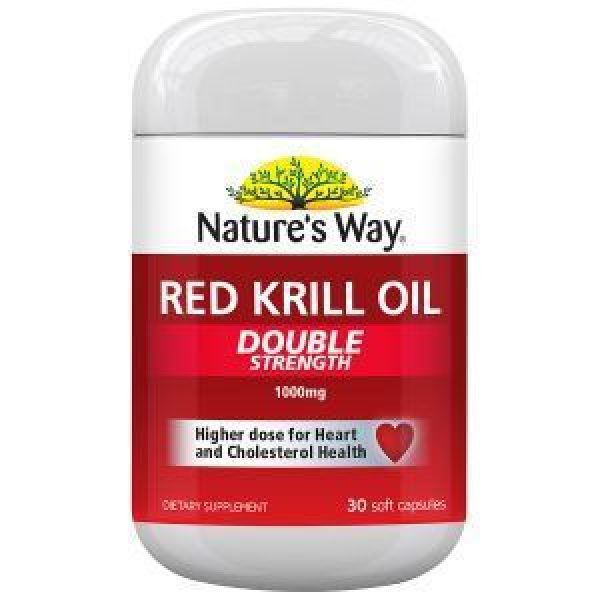 Natures Way Krill Oil Red 1000mg