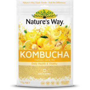 Natures Way Super Foods Dietary Supplement Kombucha Powder