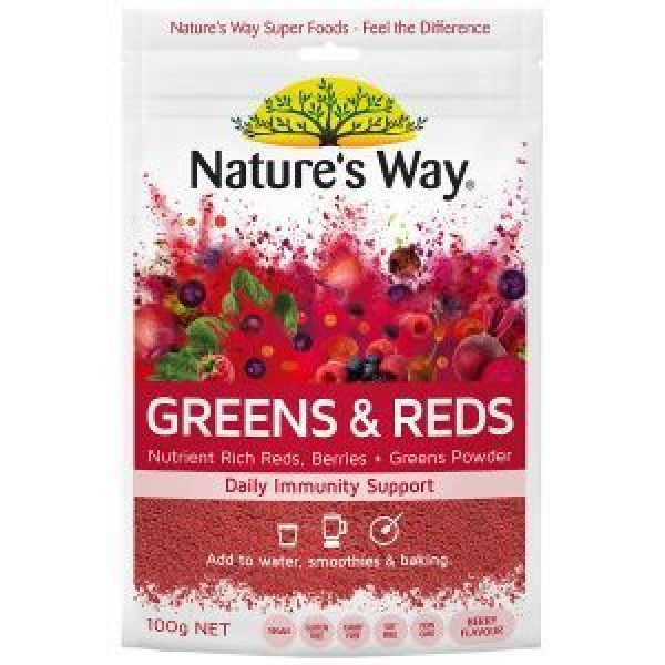 Natures Way Super Foods Greens & Reds Powder