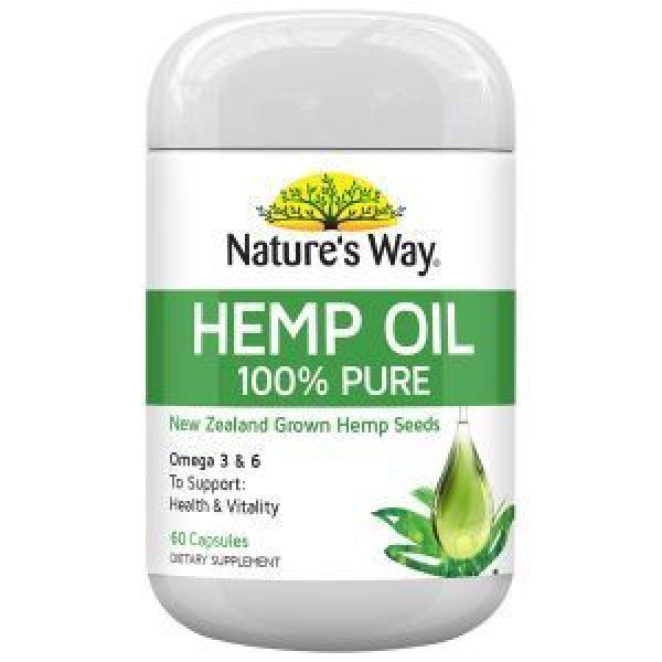 Natures Way Super Foods Hemp Seed Oil