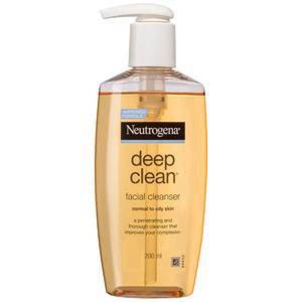 Neutrogena Deep Clean Facial Cleanser Oil Control