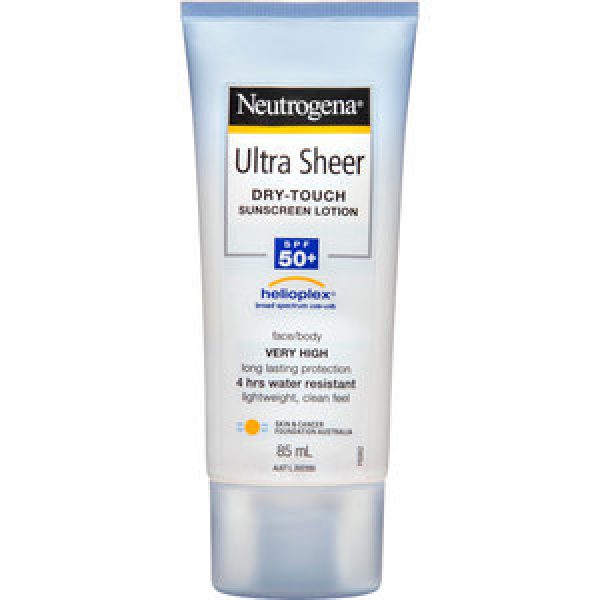 Neutrogena Ultra Sheer Sunblock Lotion Spf50+