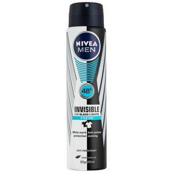 Nivea Men Black & White Anti-pers Aerosol Fresh