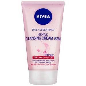 Nivea Visage Daily Essentials Facial Cleanser Sensitive Cream Wash
