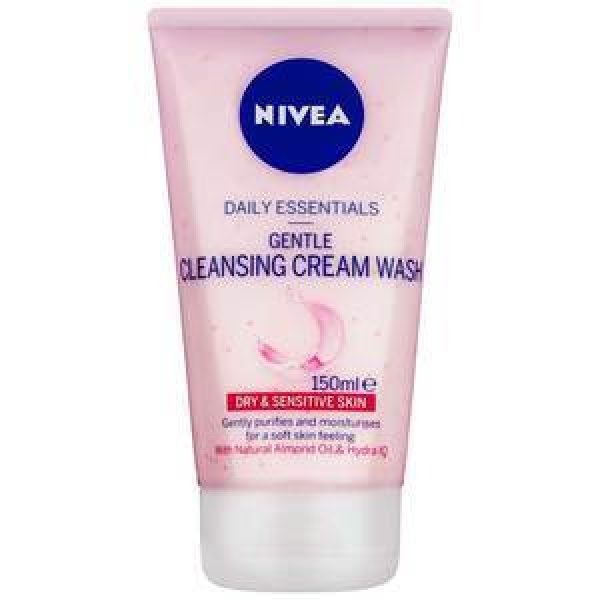 Nivea Visage Daily Essentials Facial Cleanser Sensitive Cream Wash
