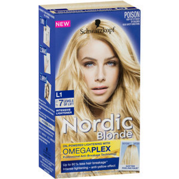 Nordic Blonde Hair Colour Intensive Lighten L1